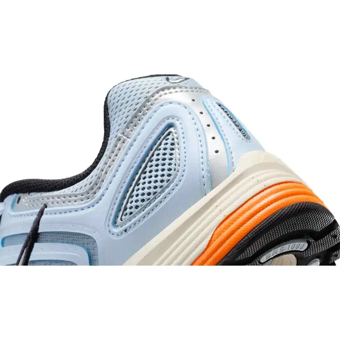 Nike Air Pegasus 2K5 Blue Tint Total Orange Closeup