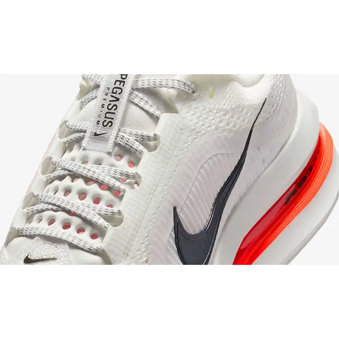 Nike Air Pegasus Premium White Bright Crimson HQ2593-101 Detail