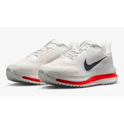 Nike Air Pegasus Premium White Bright Crimson HQ2593-101 Side