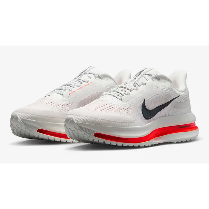 Nike Air Pegasus Premium White Bright Crimson HQ2593-101 Side
