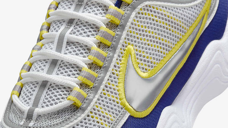 Nike Air Zoom Spiridon OG Deep Royal Blue Yellow Strike HF9117-101 Detail