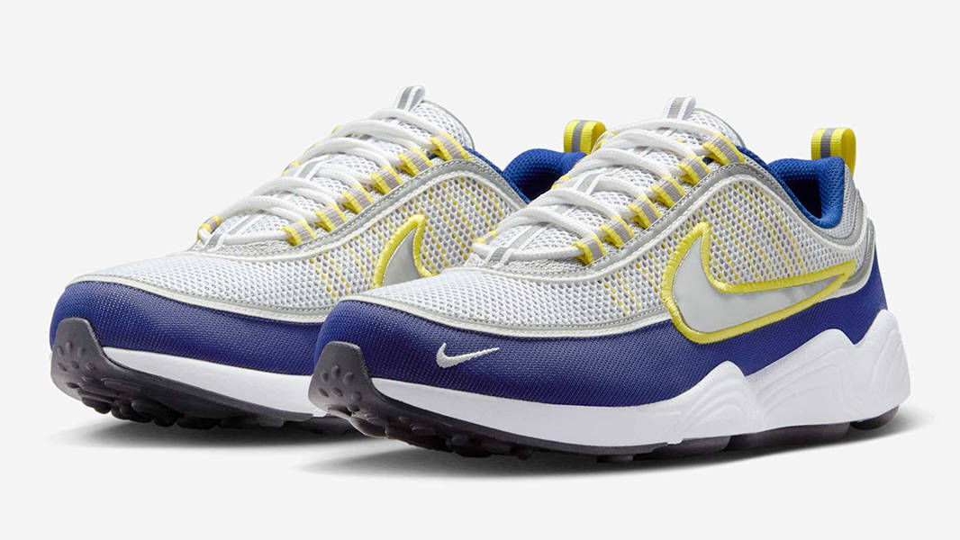 Nike Air Zoom Spiridon OG Deep Royal Blue Yellow Strike HF9117-101 Side