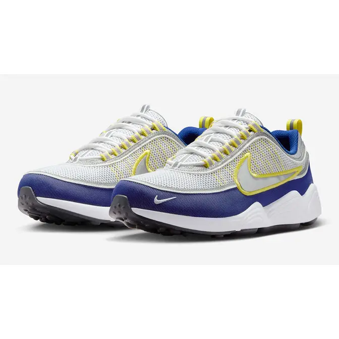 Nike Air Zoom Spiridon OG Deep Royal Blue Yellow Strike HF9117-101 Side