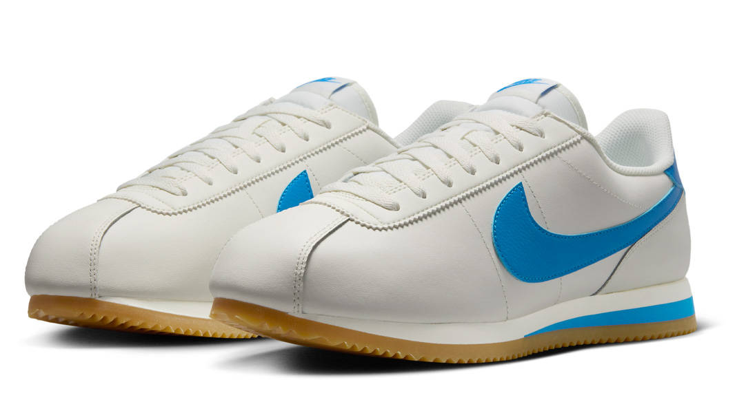 靴 NIKE CORTEZ Leather light photo blue Nike Cortez Light Photo Blue Review& On foot - YouTube
