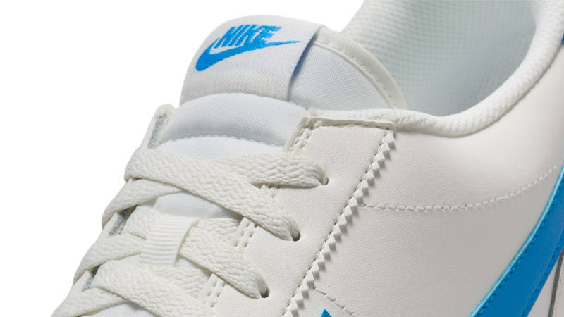 Nike Cortez Leather Sail Light Photo Blue Side