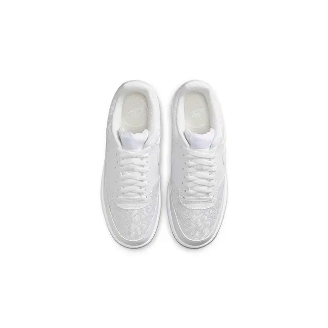 Nike Court Vision Low Lace Triple White HJ5846-100 Top