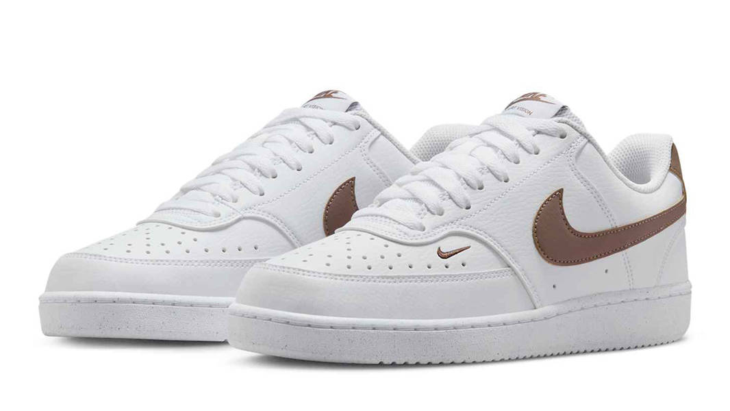 Nike Court Vision Low Next Nature White Mink Brown FV9952-103 Side