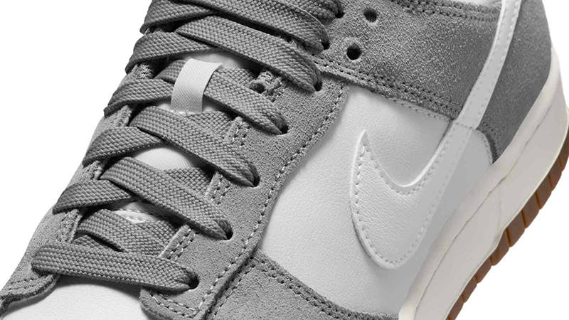 Nike Dunk Low Cool Grey Suede IB6399-001 Detail