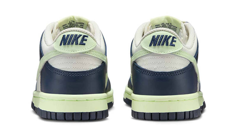 Nike Dunk Low GS Midnight Navy Volt Tint FB9109-127 Back