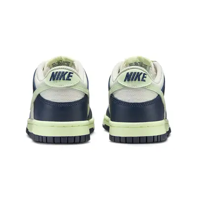 Nike Dunk Low GS Midnight Navy Volt Tint FB9109-127 Back