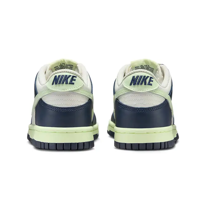 Nike Dunk Low GS Midnight Navy Volt Tint FB9109-127 Back