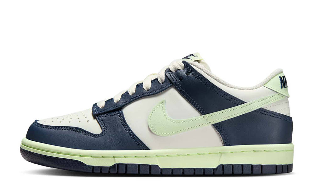 Nike Dunk Low GS Midnight Navy Volt Tint FB9109-127