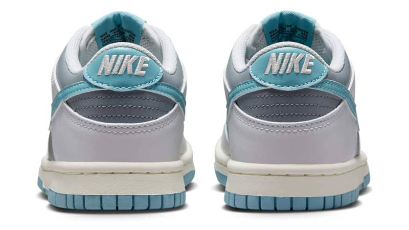 Nike Dunk Low GS Photon Dust Denim Turquoise Back