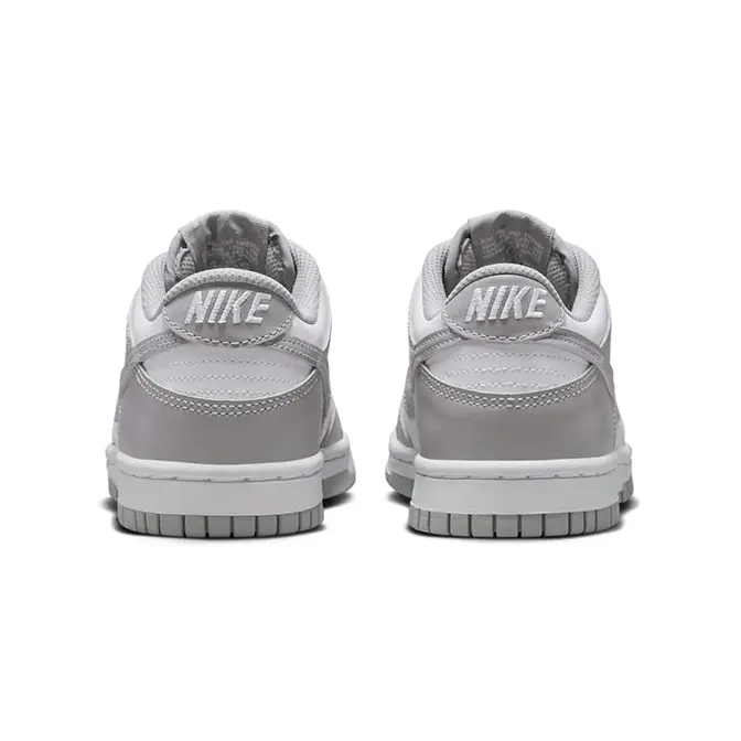 Nike Dunk Low GS White Light Smoke Grey FB9109-123 Back