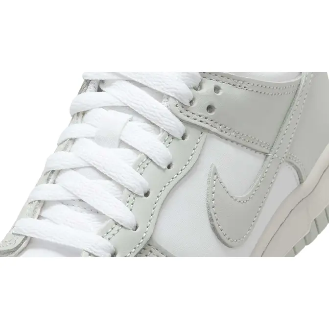 Nike Dunk Low GS White Photon Dust FB9109-124 Detail