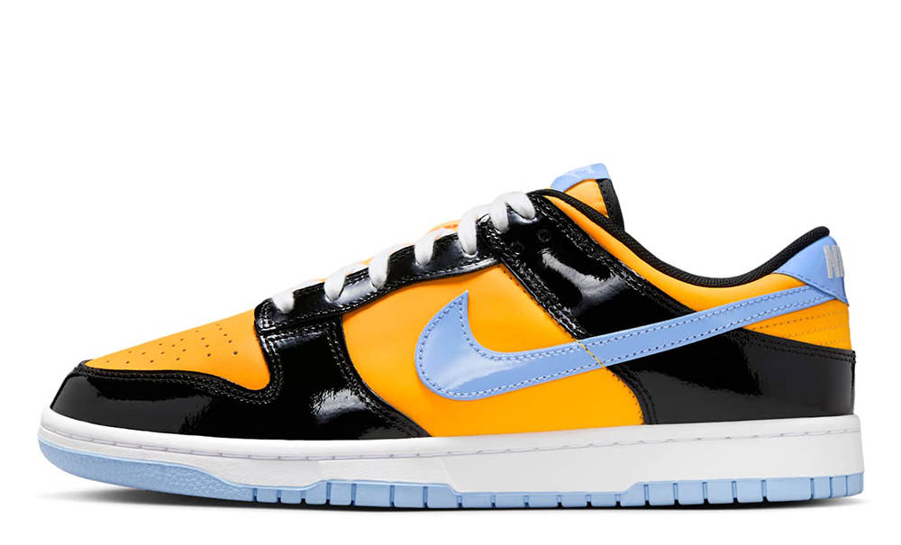 nike black and yellow dunks