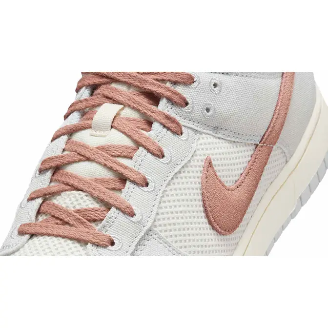 Nike Dunk Low Retro SE Pale Ivory Fossil Rose HJ4329-001 Detail