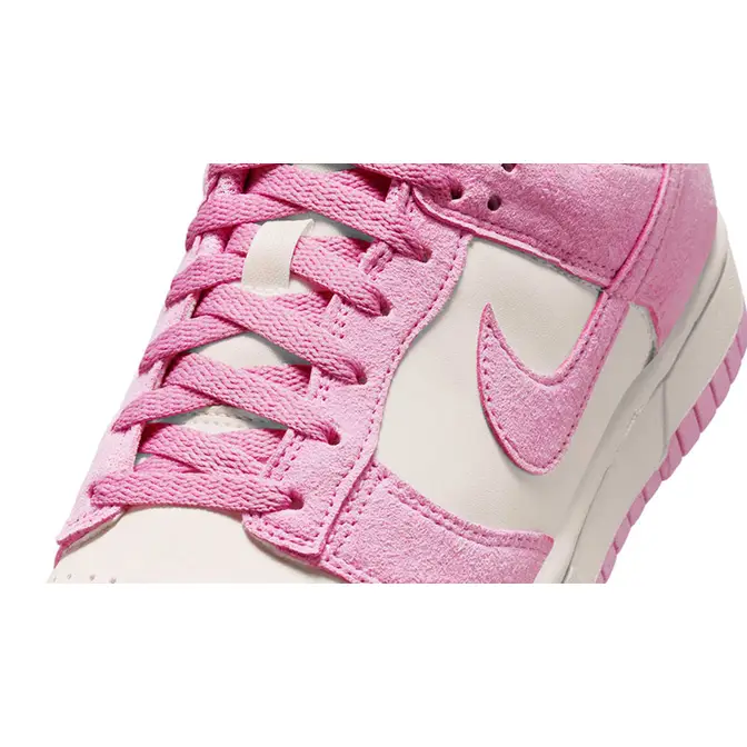 Nike Dunk Low Sail Pink Rise HJ7673-101 Detail