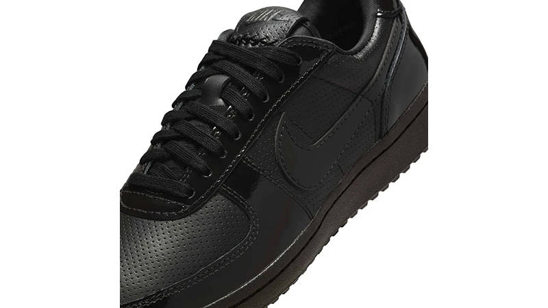 Nike Field General 82 Black Patent IB7706-001 tongue