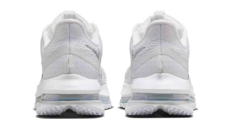 Nike Pegasus Premium White Metallic Silver Back