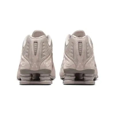 Nike Shox R4 College Grey Flat Pewter HV0934-001 Back