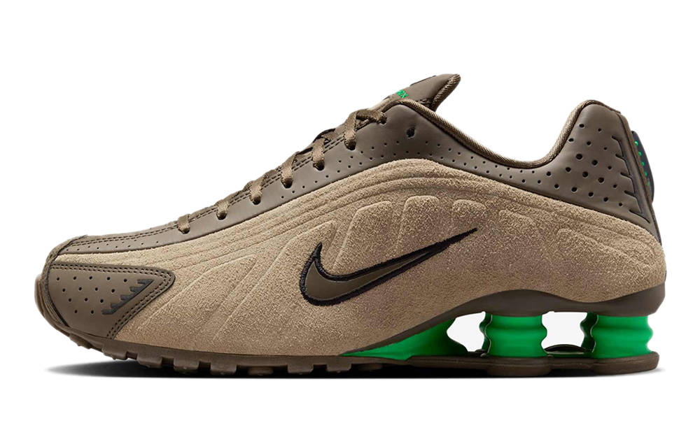 Nike Shox R4 Olive Khaki HQ7739-200