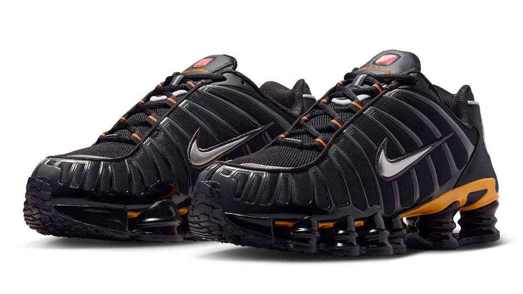 Nike Shox TL Black Varsity Maize IF7119-001 Side