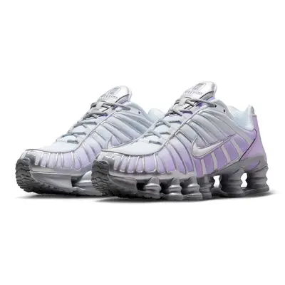 Nike Shox TL Metallic Platinum Hydrangeas HV2520-002 Side