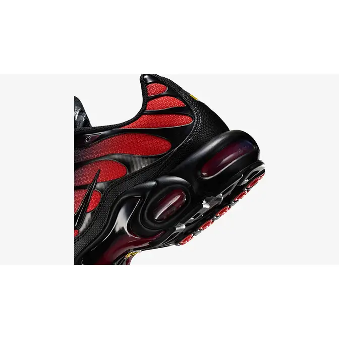 Nike TN Air Max Plus Black Red DM0032-021 heel
