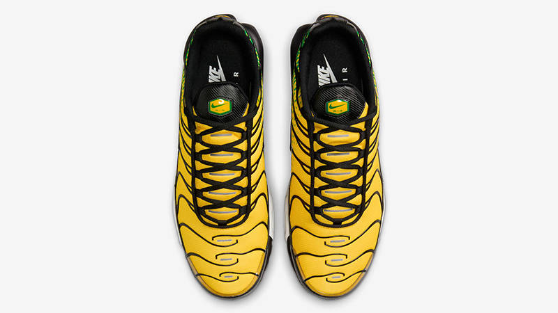 Nike TN Air Max Plus Jamaica Varsity Maize Pine Green IB7671-700 Top