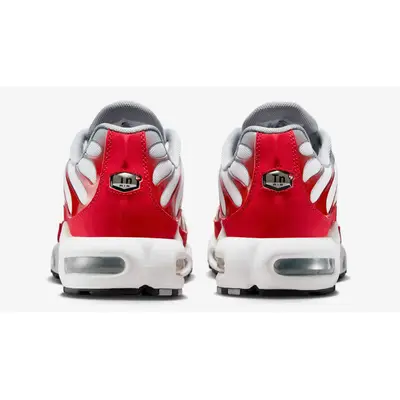 Nike TN Air Max Plus White University Red Back
