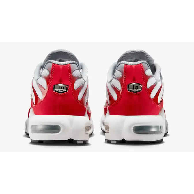 Nike TN Air Max Plus White University Red Back