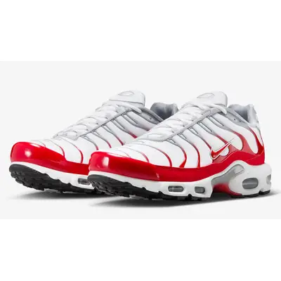 Nike TN Air Max Plus White University Red Front