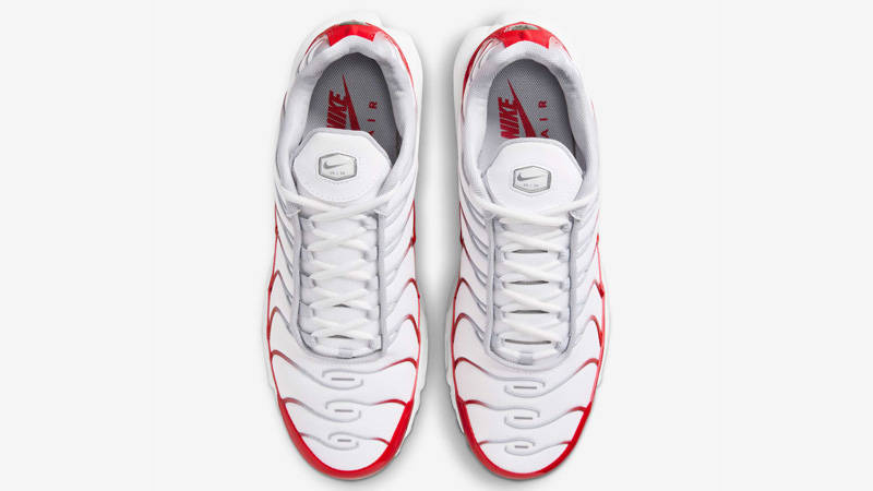 Nike TN Air Max Plus White University Red Middle