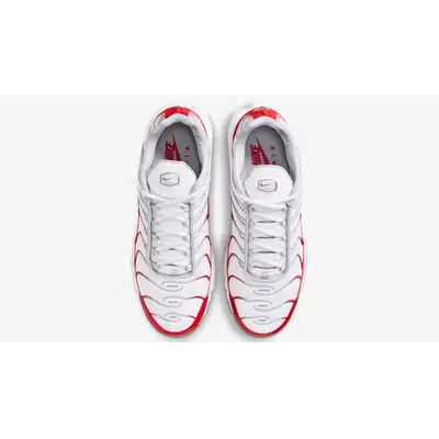 Nike TN Air Max Plus White University Red Middle