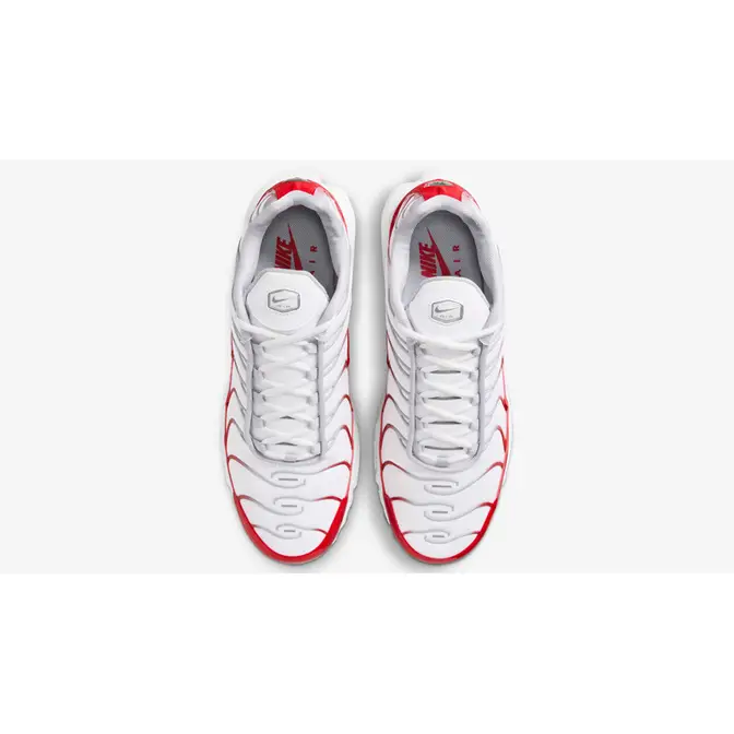 Nike TN Air Max Plus White University Red Middle