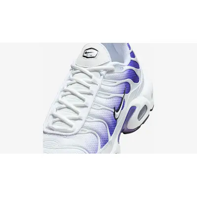 Nike TN Air Max Plus White Wild Grape DM0032-105 tongue