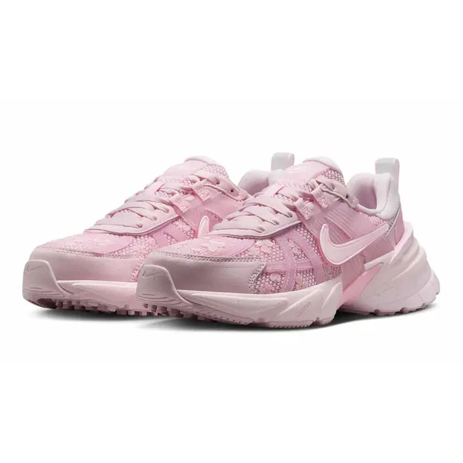 Nike V2K Run Pink Foam HJ5269-600 Side