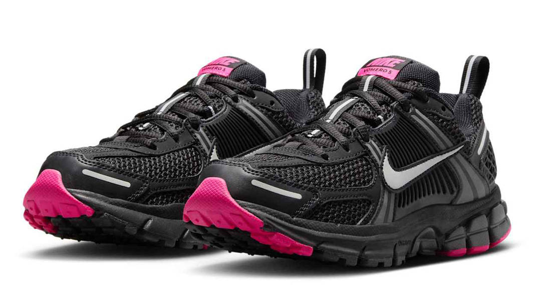 Nike Vomero 5 GS Anthracite Pink Blast Front