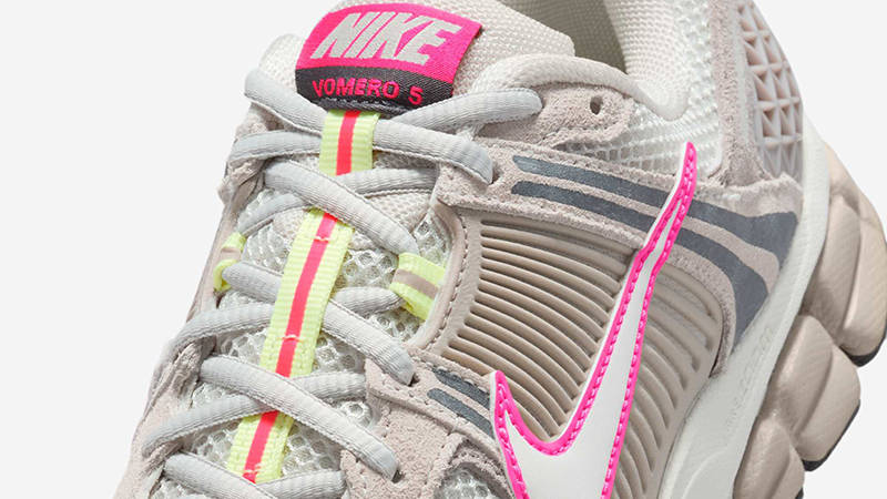 Nike Zoom Vomero 5 College Grey Hyper Pink IH0278-033 Detail