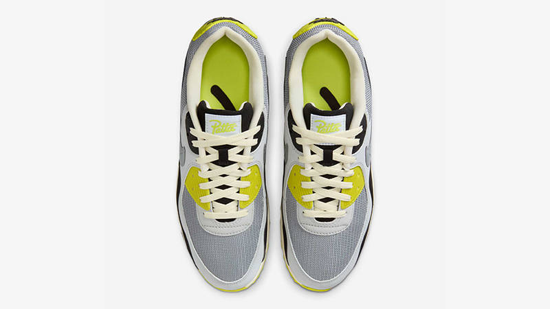 Patta x Nike Air Max 90 Waves Cyber HF8814-001 Top