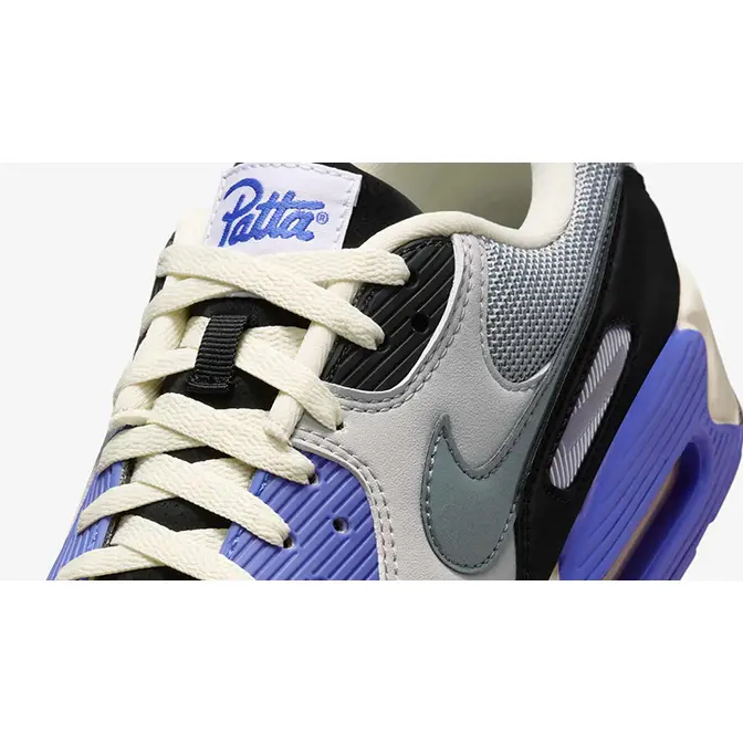 靴 2025ss Patta Nike Air Max 90 Sapphire Air Max 90 x Patta 'Sapphire and Particle Grey' (HF8814-002