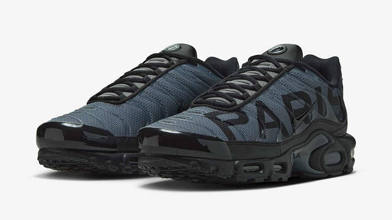 PSG x Nike TN Air Max Plus Black Grey IB2253-001 front