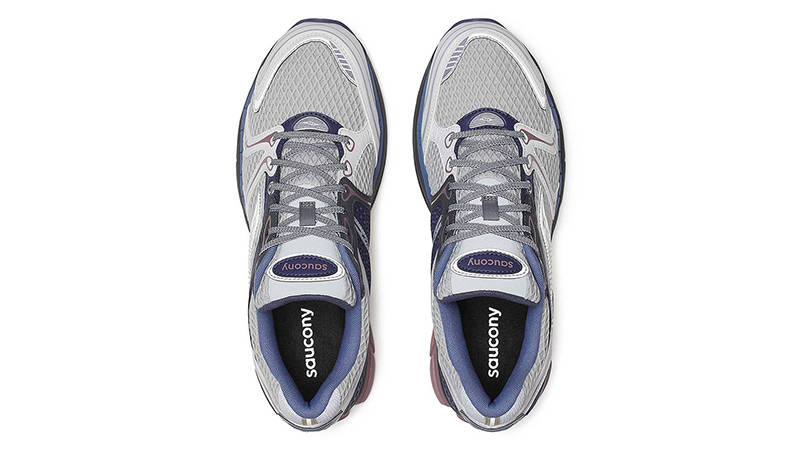 Saucony ProGrid Triumph 4 Trail Pack White Blue S70902-3 middle