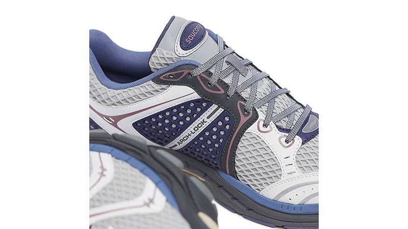 Saucony ProGrid Triumph 4 Trail Pack White Blue S70902-3 side