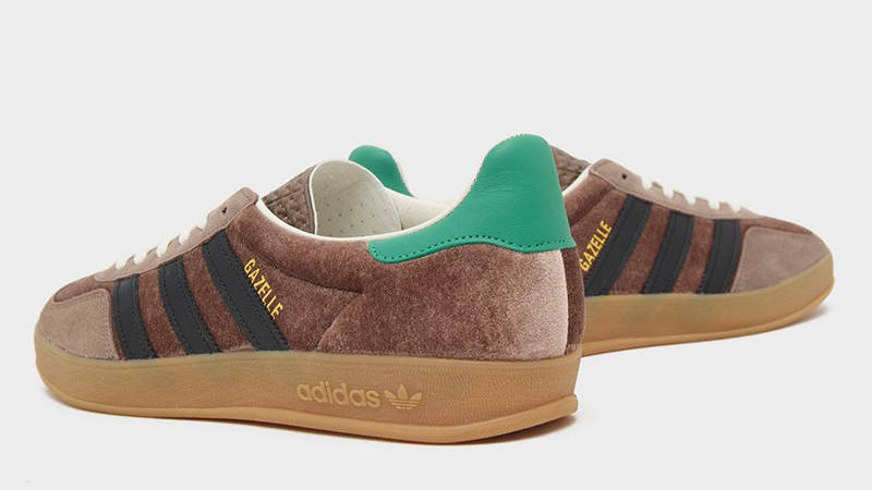 size? x adidas Gazelle Velour Brown | JP7784 | The Sole Supplier