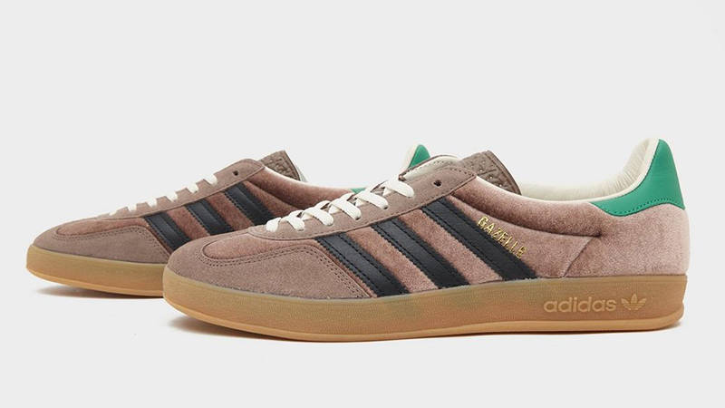 size? x adidas Gazelle Velour Brown | JP7784 | The Sole Supplier