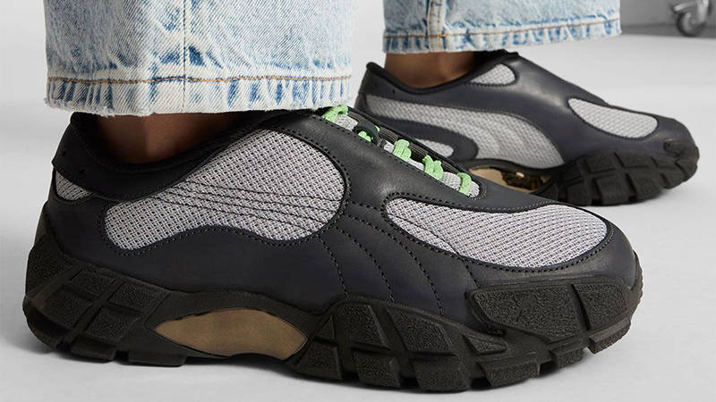 Skepta x PUMA Skope Forever Flat Grey Silver 404417 01 on foot side