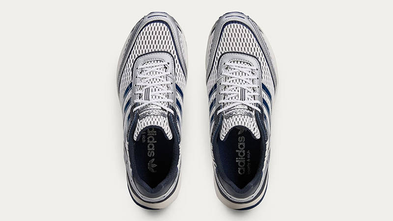Sporty & Rich x adidas Adizero Adios 1 White Navy JP7544 Top