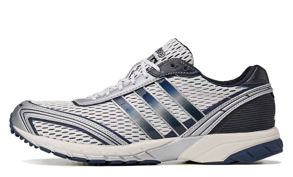 Sporty & Rich x adidas Adizero Adios 1 White Navy
